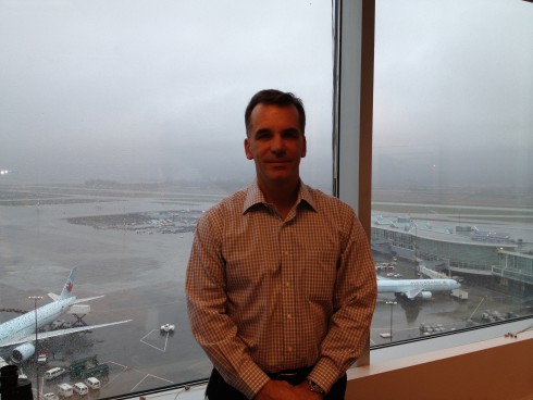 Brent Bell, manager of Vancouver International Airport’s control tower.