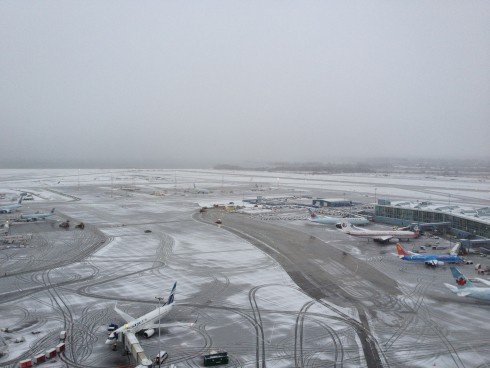 YVR used up to 80 pieces of snow-removal equipment on its runways, taxiways and aprons during last month’s near-record one-day snowfall.