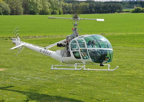 Pussy Galore's helicopter from the movie "Goldfinger" will be the 2014 "Spirit of Aviation" star at Goodwood.