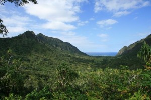 Kualoa Ranch on the Hawaiian island of Oahu was the location for many of the scenes in the movie “Jurassic World”. Photo: courtesy of Kualoa Ranch (PRNewsFoto/The Island of Oahu)