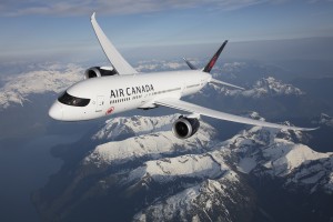 Air Canada Boeing 787-9 Dreamliner. Photo: courtesy Air Canada.