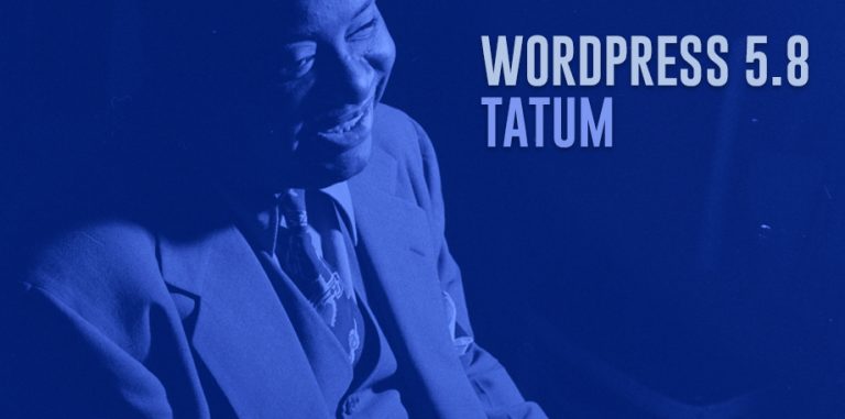 WordPress 5.8 “Tatum” released